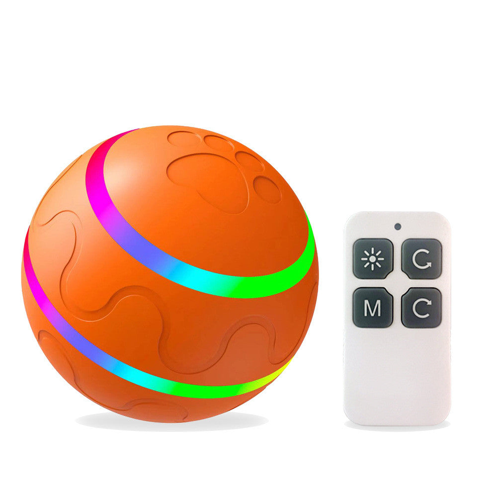 Interactive Automatic Cat Ball Toy – USB Rechargeable Self-Rotating Intelligent Ball for Indoor Cats Furrynote