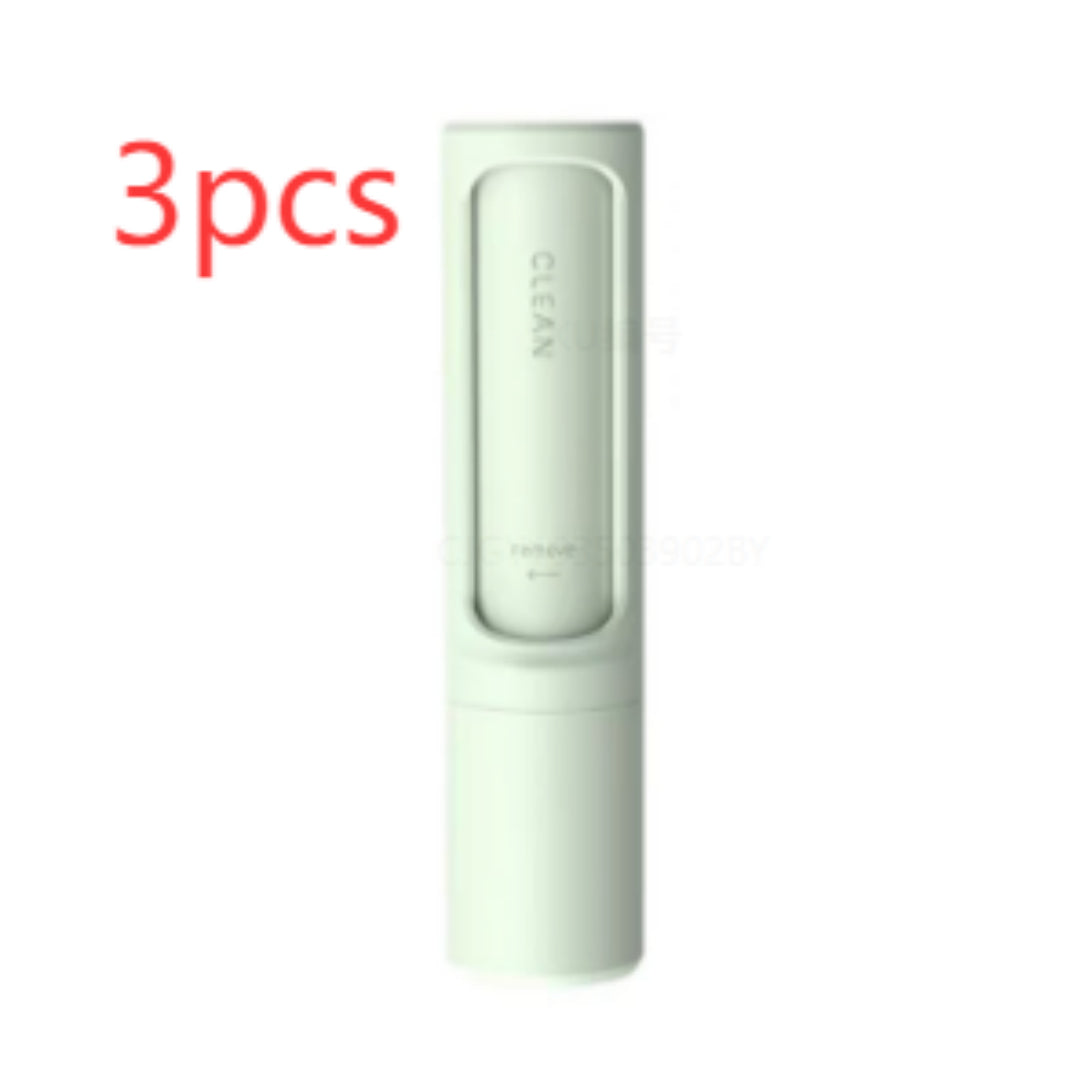 2-in-1 Reusable Pet Hair Remover Brush & Lint Roller – Self-Cleaning Fur Remover for Dog & Cat Hair