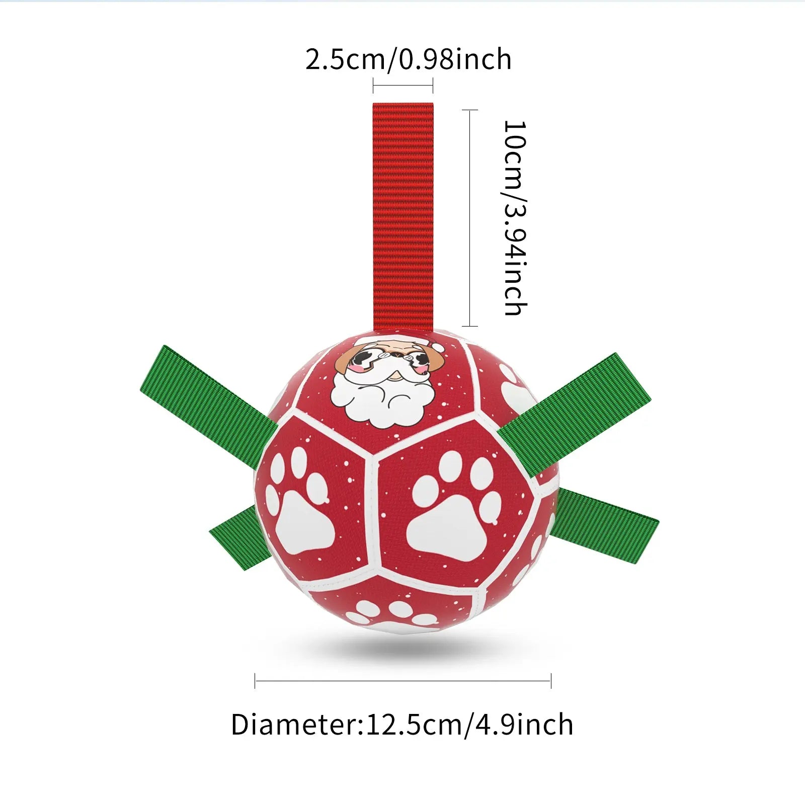 Interactive Dog Football Toy Soccer Ball for Large Dogs – Durable Inflatable Training Ball for Outdoor Play Furrynote