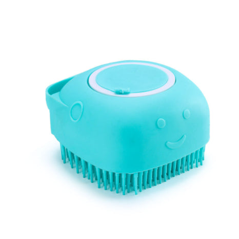 Silicone Dog Bath Massage Brush Gloves – Pet Grooming Shampoo Dispensing Bath Brush for Dogs & Cats Furrynote