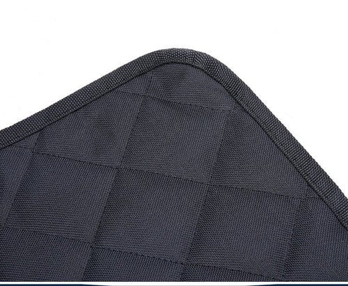 Dog Car Seat Cover Hammock with Mesh View – Waterproof Rear Seat Protector with Zipper & Storage Pocket Furrynote