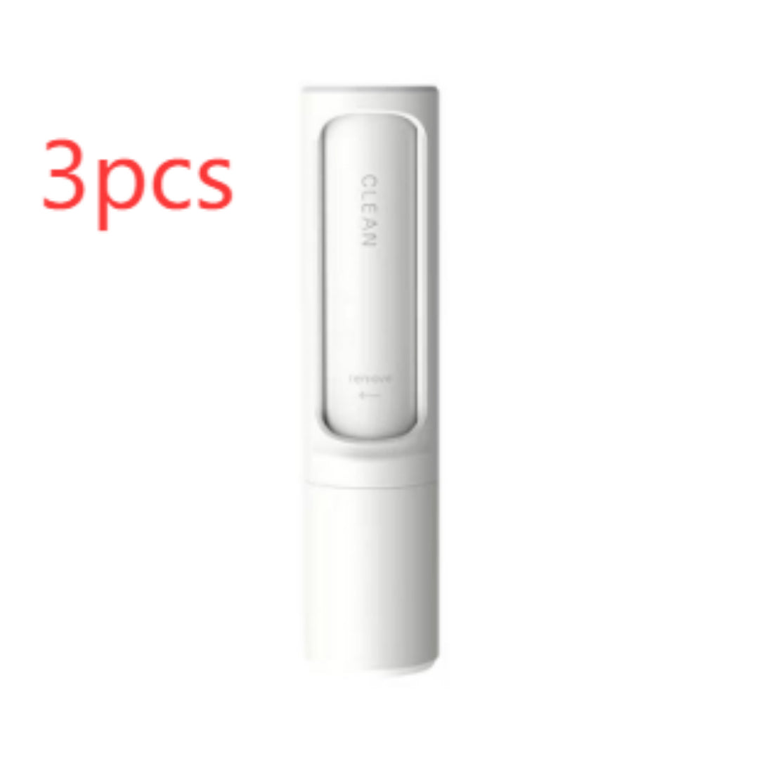 2-in-1 Reusable Pet Hair Remover Brush & Lint Roller – Self-Cleaning Fur Remover for Dog & Cat Hair