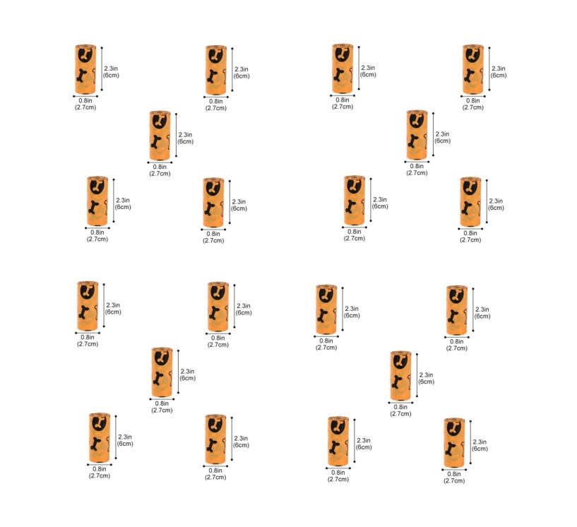 Dog Poop Bags – Strong Leak-Proof Pet Waste Bags for Dogs, Cats & Puppies Outdoor Clean Up