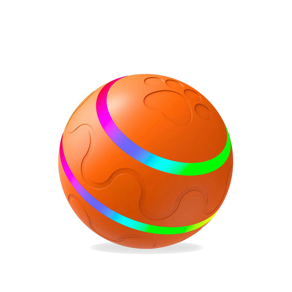 Interactive Automatic Cat Ball Toy – USB Rechargeable Self-Rotating Intelligent Ball for Indoor Cats Furrynote