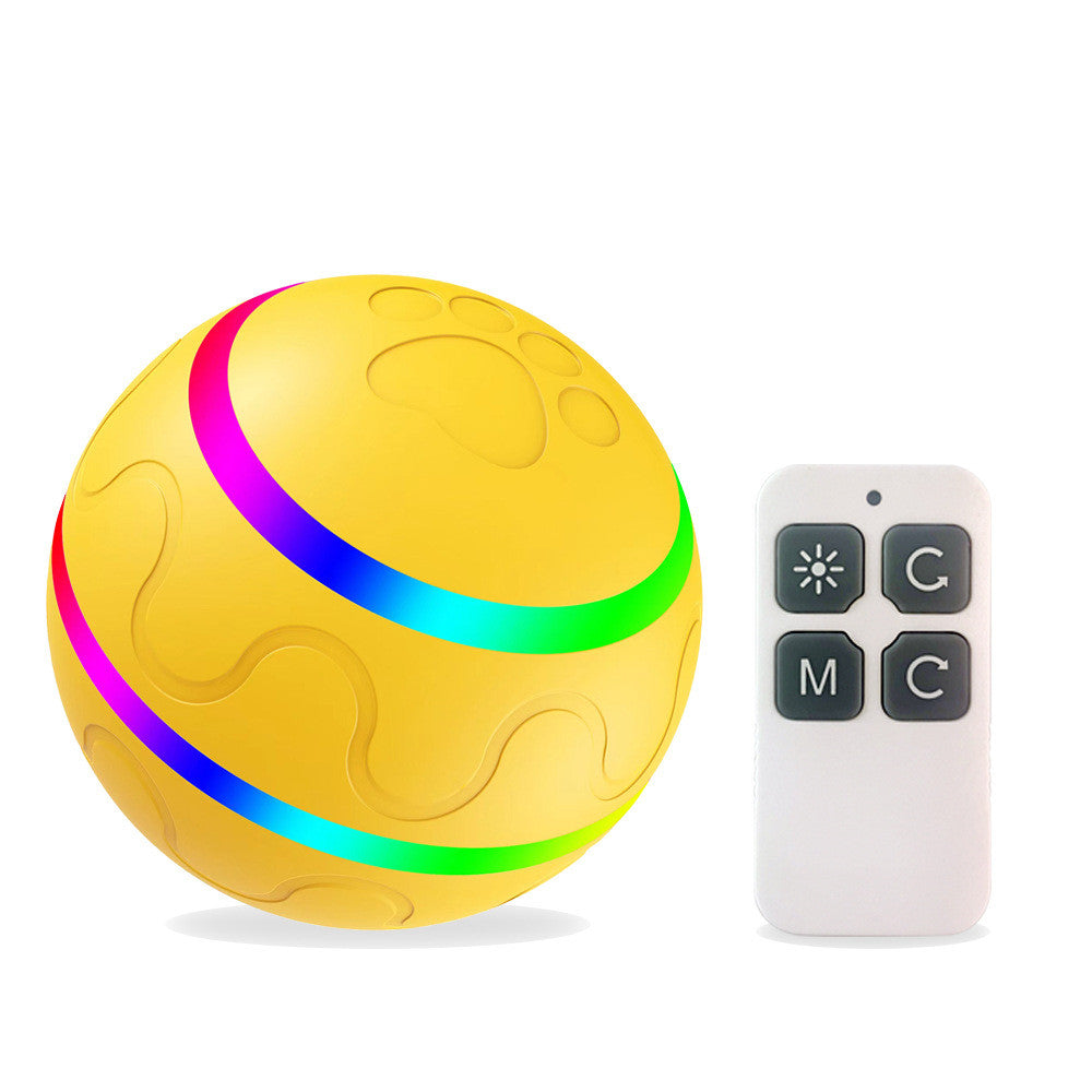 Interactive Automatic Cat Ball Toy – USB Rechargeable Self-Rotating Intelligent Ball for Indoor Cats Furrynote