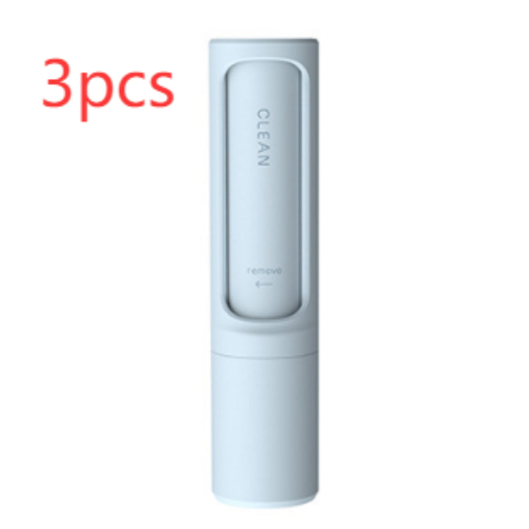 2-in-1 Reusable Pet Hair Remover Brush & Lint Roller – Self-Cleaning Fur Remover for Dog & Cat Hair