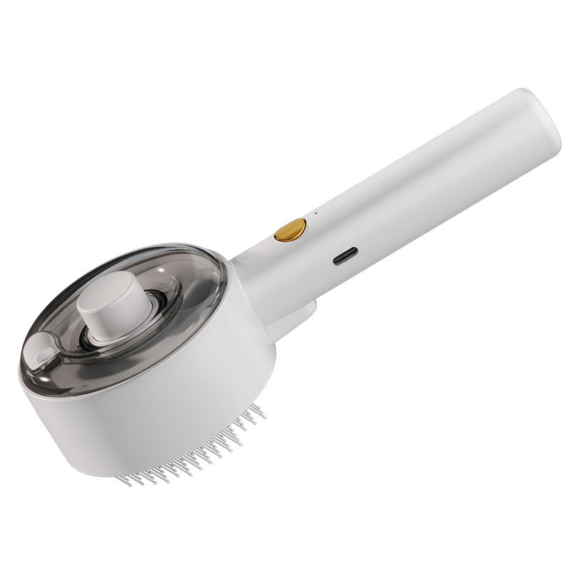 Self-Cleaning Pet Steam Brush – Dog & Cat Hair Remover Grooming Brush for Deshedding and Massage Furrynote