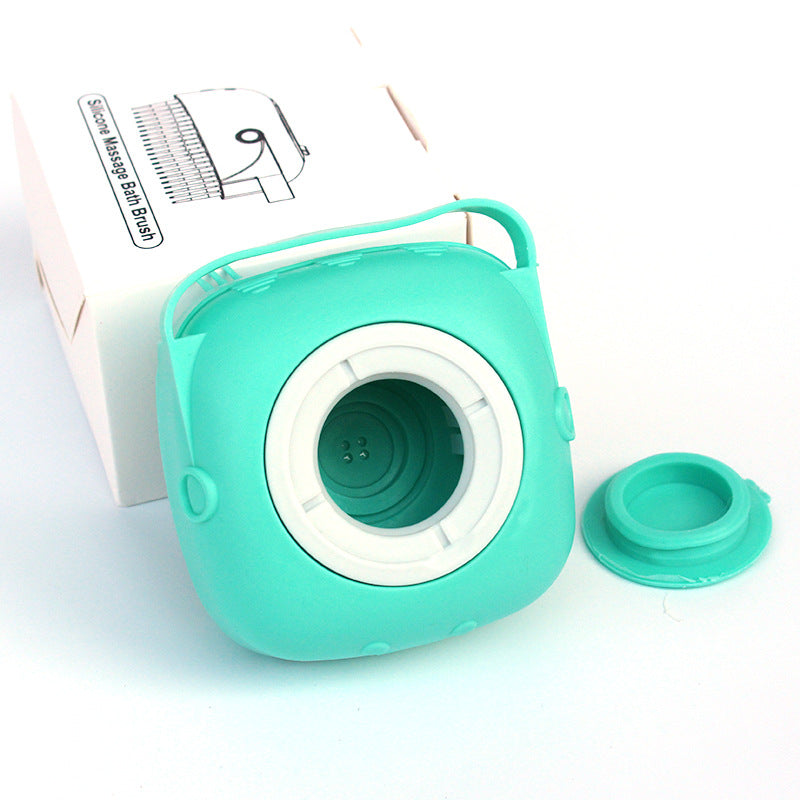 Silicone Dog Bath Massage Brush Gloves – Pet Grooming Shampoo Dispensing Bath Brush for Dogs & Cats Furrynote