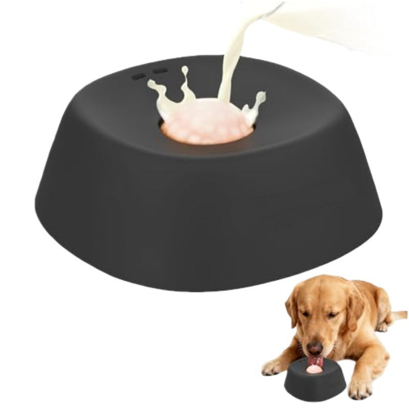 Pet Slow Feeder Non-Slip Dog Licking Bowl – Anti-Choking Lick Toy for Liquid Treats, Yogurt & Bone Broth