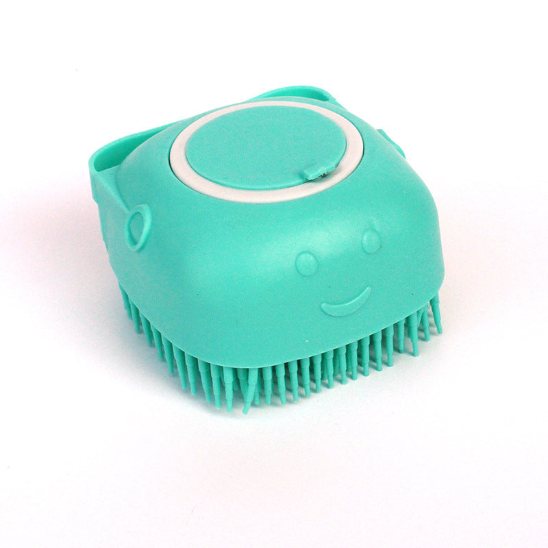 Silicone Dog Bath Massage Brush Gloves – Pet Grooming Shampoo Dispensing Bath Brush for Dogs & Cats Furrynote