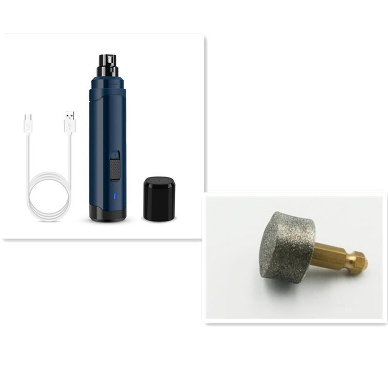 Electric Pet Nail Grinder & Clipper – Safe Dog & Cat Nail Trimmer with Cleaning Function