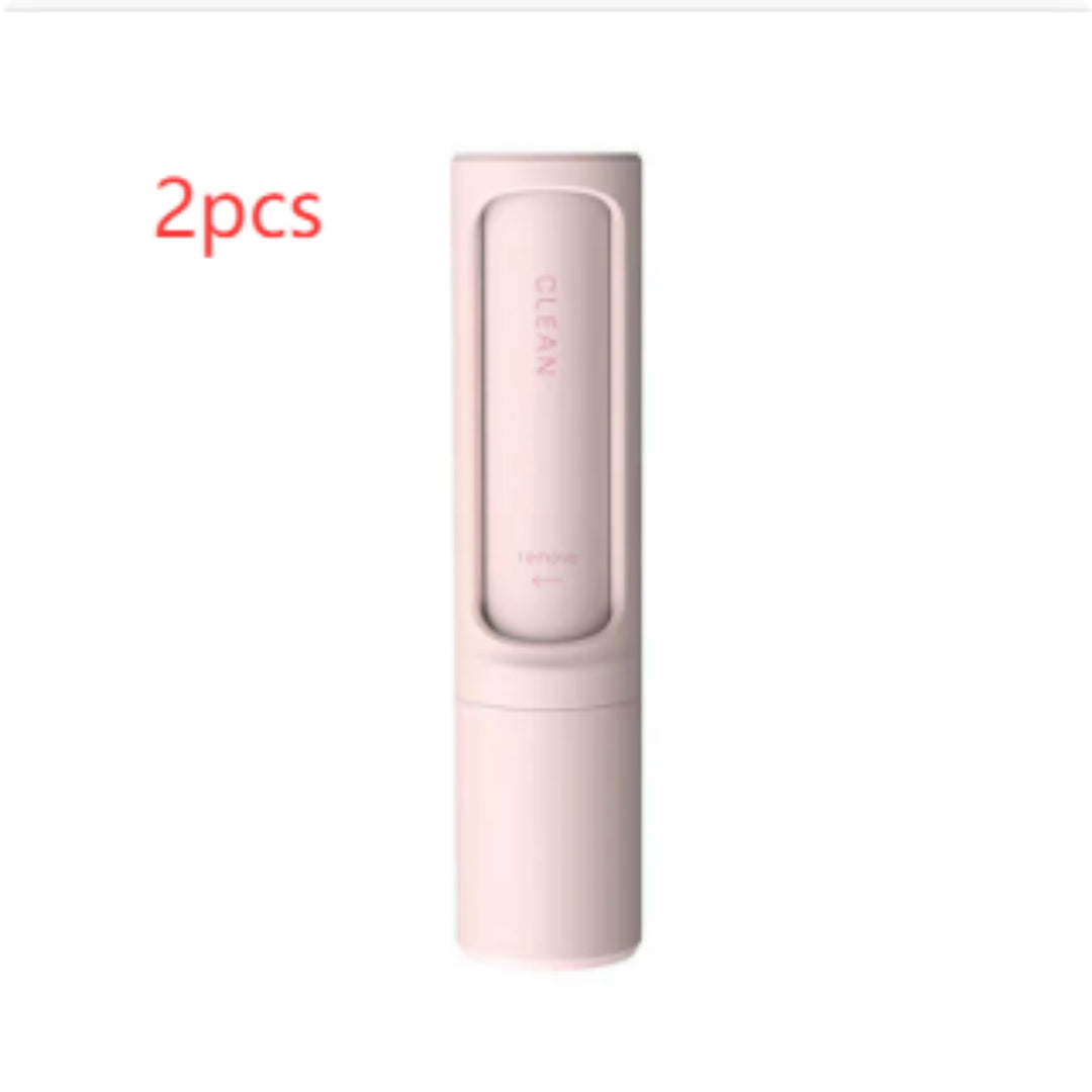 2-in-1 Reusable Pet Hair Remover Brush & Lint Roller – Self-Cleaning Fur Remover for Dog & Cat Hair