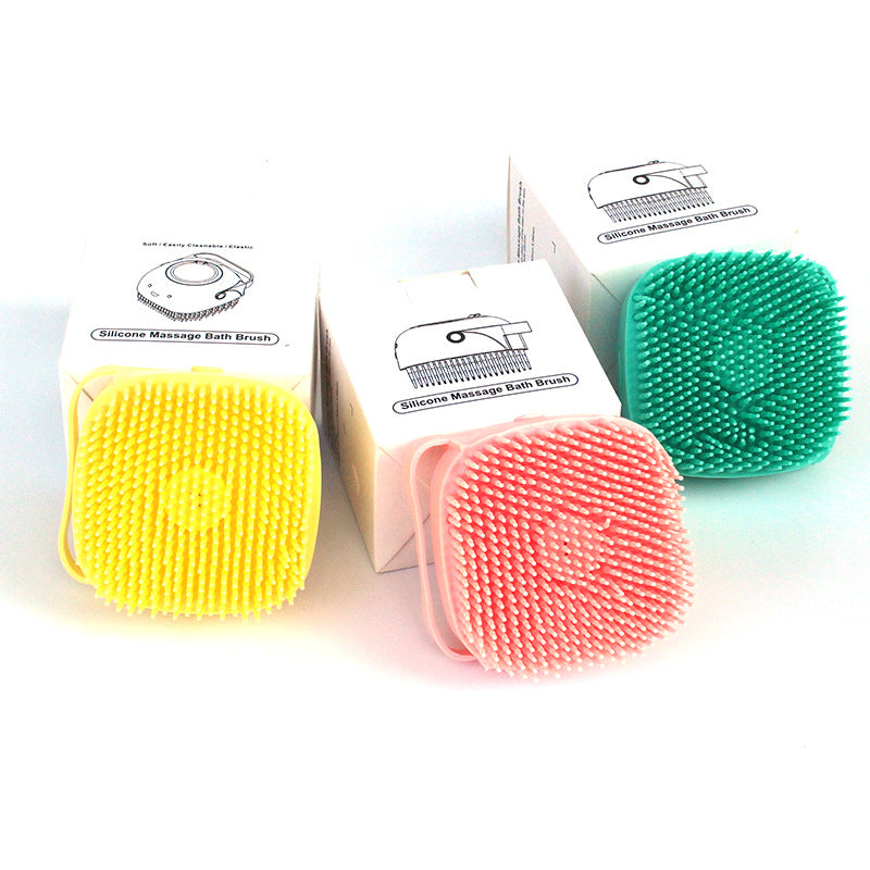 Silicone Dog Bath Massage Brush Gloves – Pet Grooming Shampoo Dispensing Bath Brush for Dogs & Cats Furrynote
