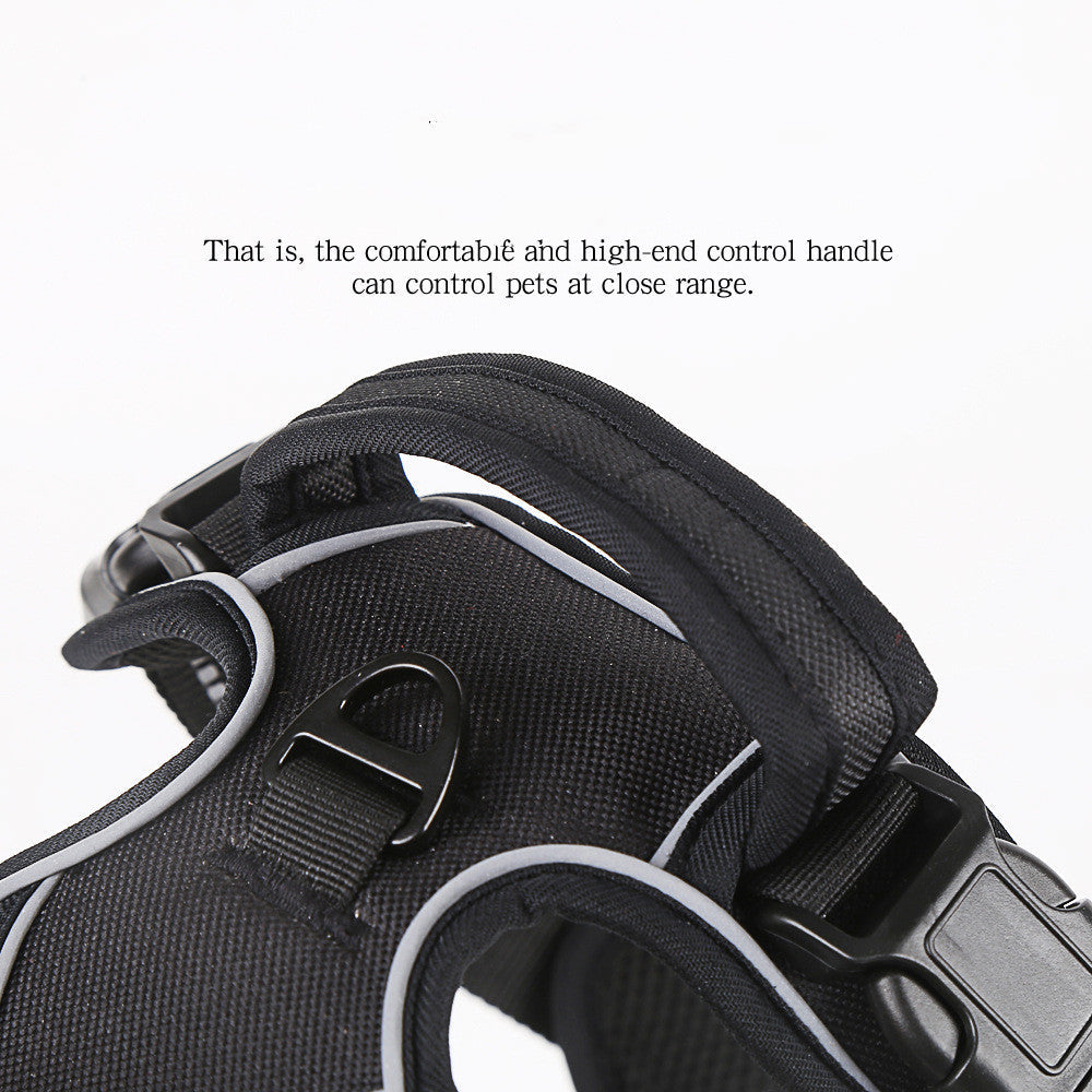 No Pull Dog Harness Vest – Breathable Reflective Adjustable Pet Harness for Small to Large Dogs Furrynote
