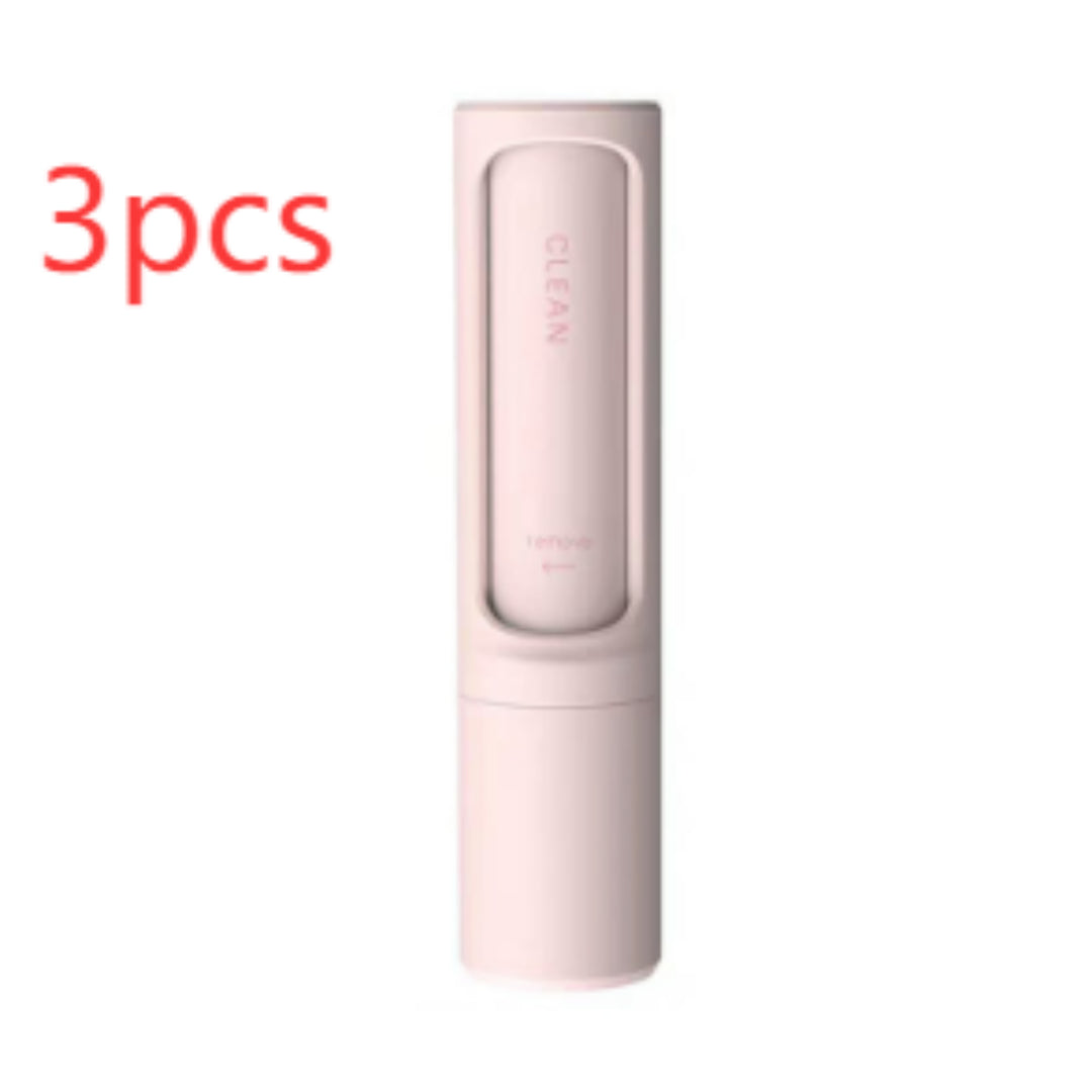 2-in-1 Reusable Pet Hair Remover Brush & Lint Roller – Self-Cleaning Fur Remover for Dog & Cat Hair