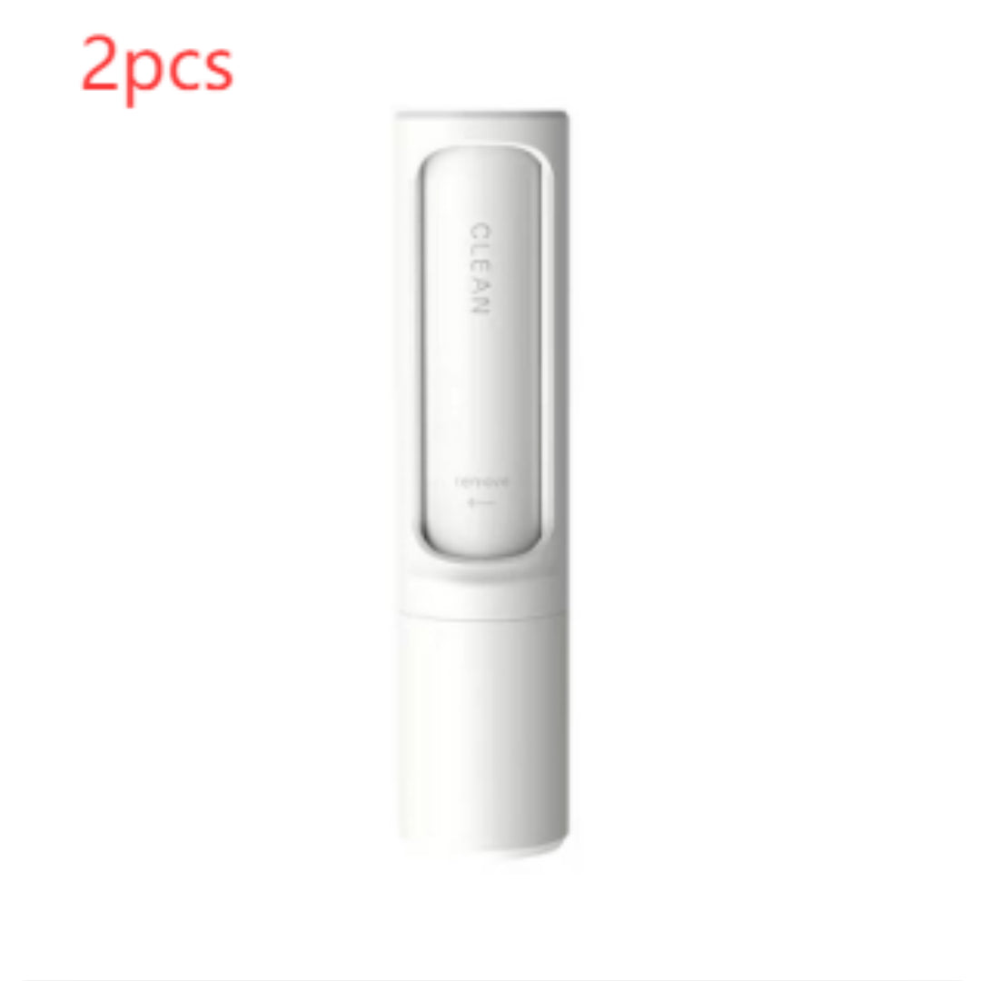 2-in-1 Reusable Pet Hair Remover Brush & Lint Roller – Self-Cleaning Fur Remover for Dog & Cat Hair