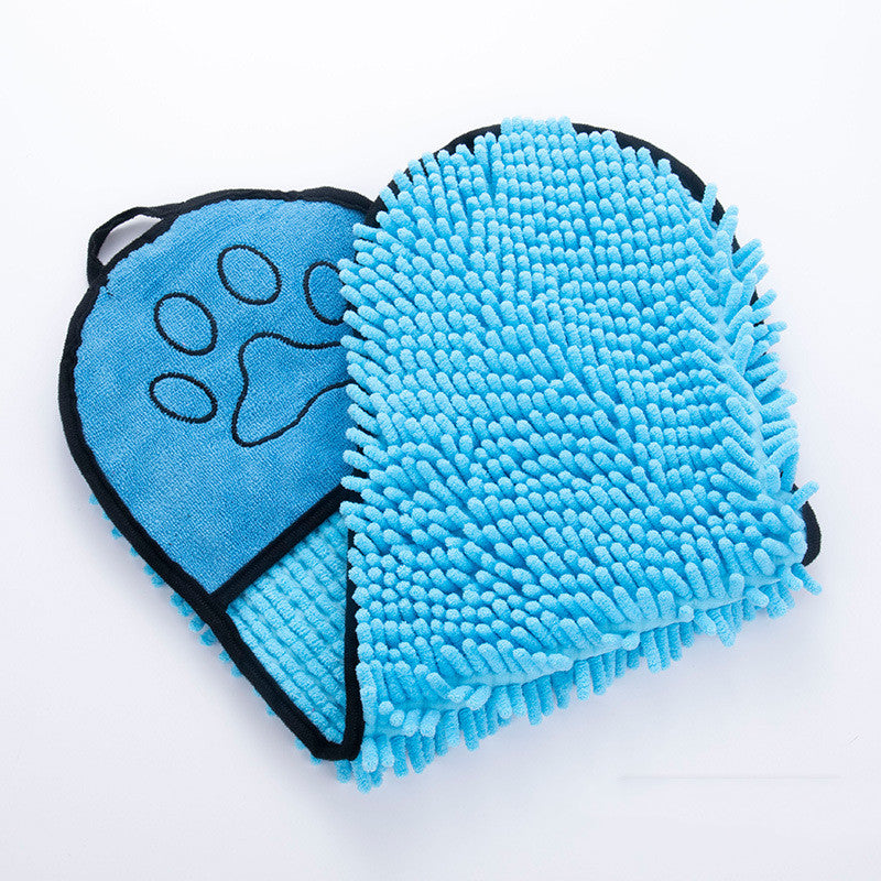 Super Absorbent Dog & Cat Microfiber Towel – Quick-Drying Pet Bathrobe Towel for Dogs and Cats