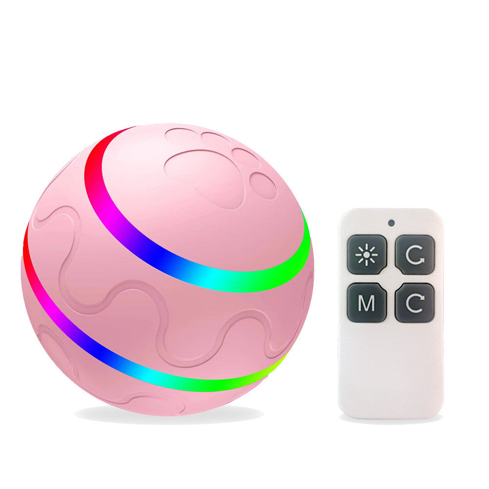 Interactive Automatic Cat Ball Toy – USB Rechargeable Self-Rotating Intelligent Ball for Indoor Cats Furrynote