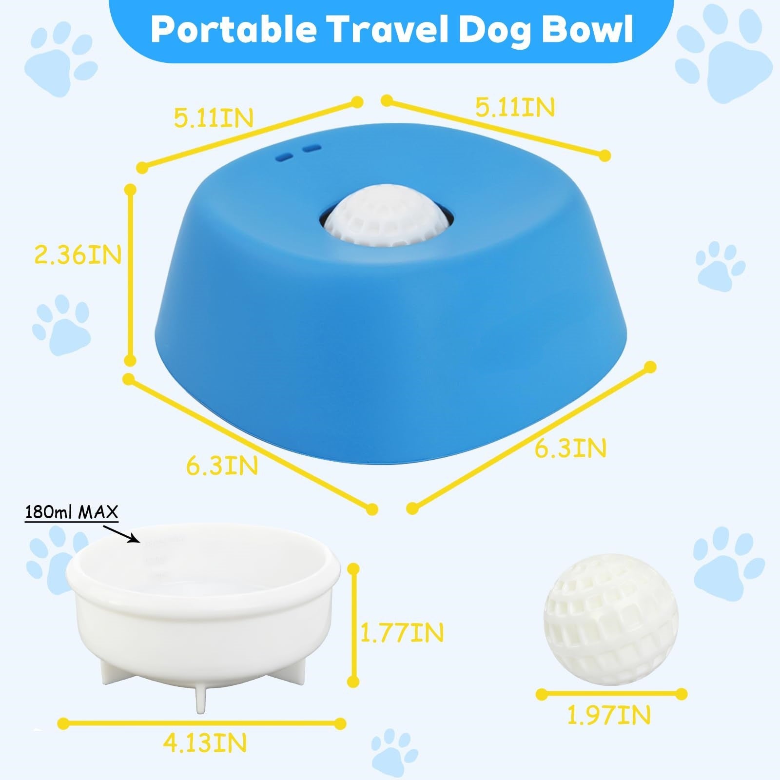 Pet Slow Feeder Non-Slip Dog Licking Bowl – Anti-Choking Lick Toy for Liquid Treats, Yogurt & Bone Broth